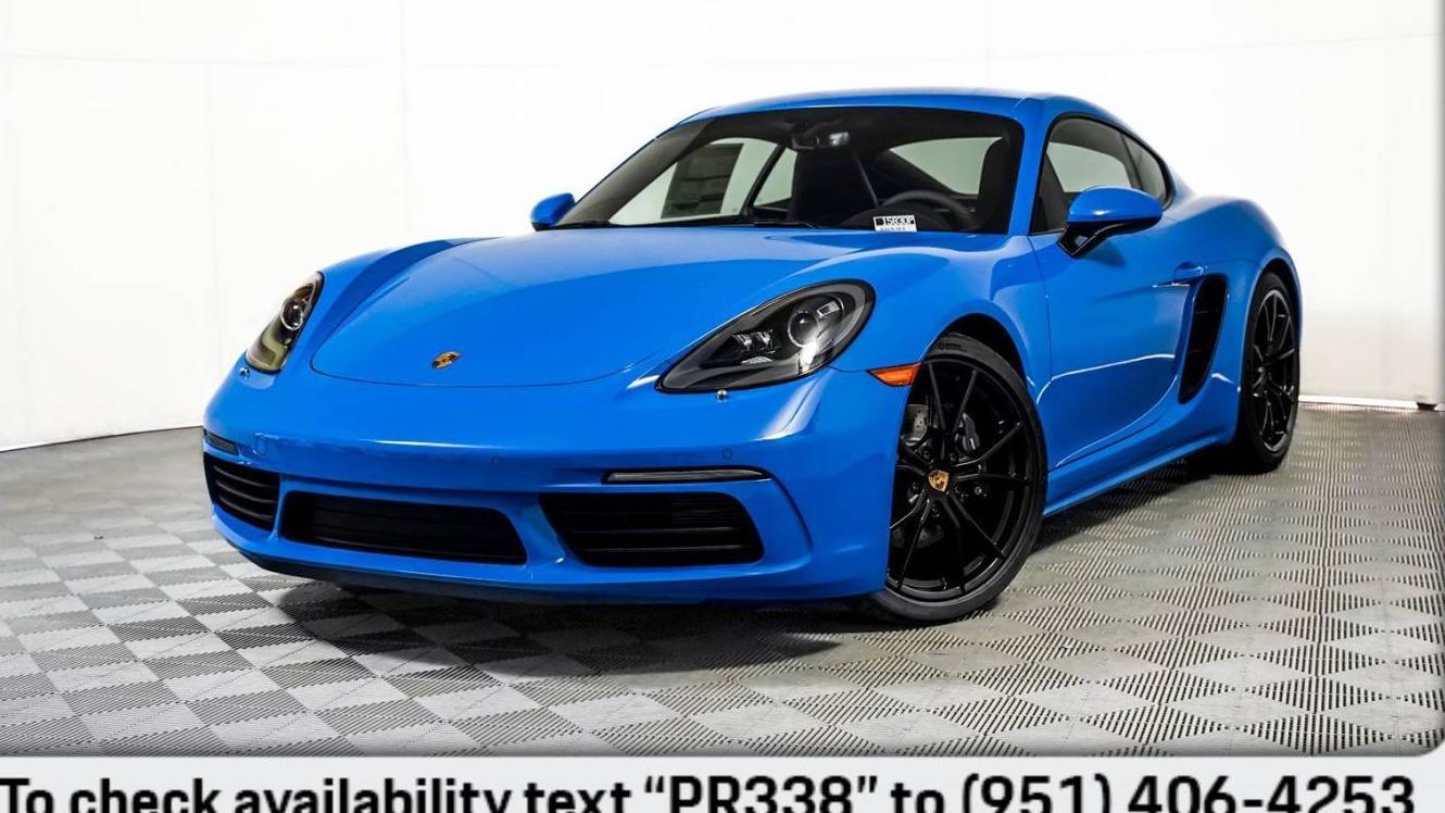 PORSCHE 718 CAYMAN 2025 WP0AA2A82SK255211 image